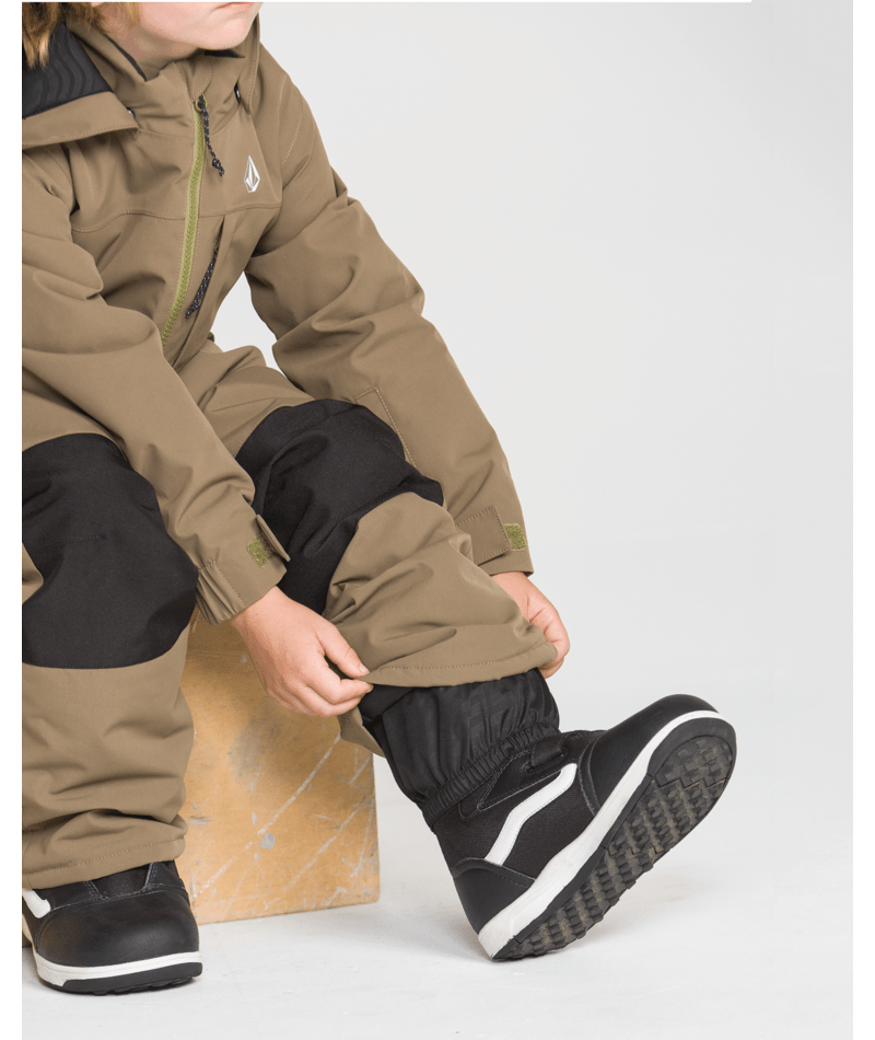 Volcom Kids Little Flurry One Piece - Teak 