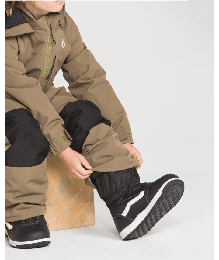 Volcom Kids Little Flurry One Piece - Teak 