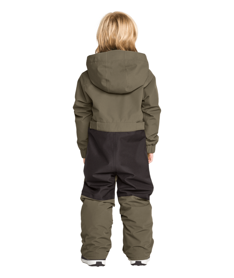Volcom Kids Little Flurry One Piece - Teak 