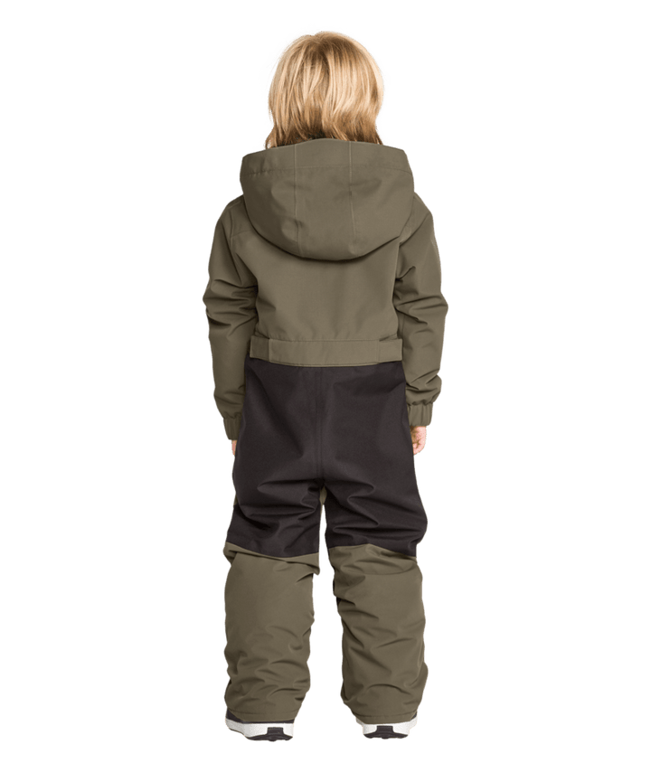 Volcom Kids Little Flurry One Piece - Teak 