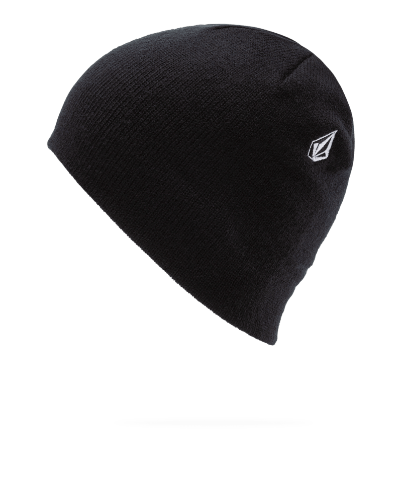 Volcom Mens V.Co Skull Beanie - Black 