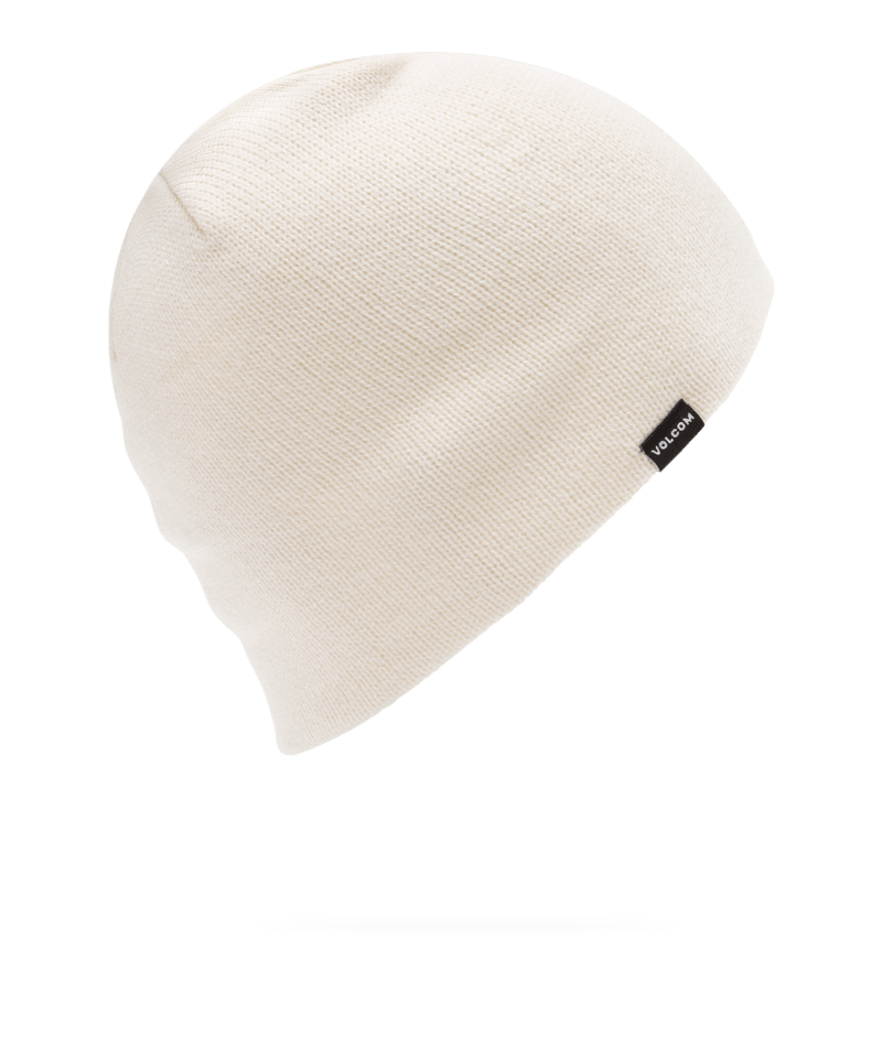 Volcom Mens V.Co Skull Beanie - Off White 