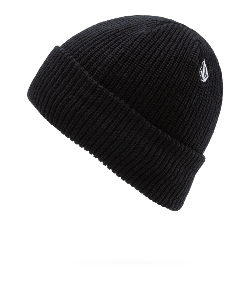 Volcom Mens Sweep Lined Beanie - Black 