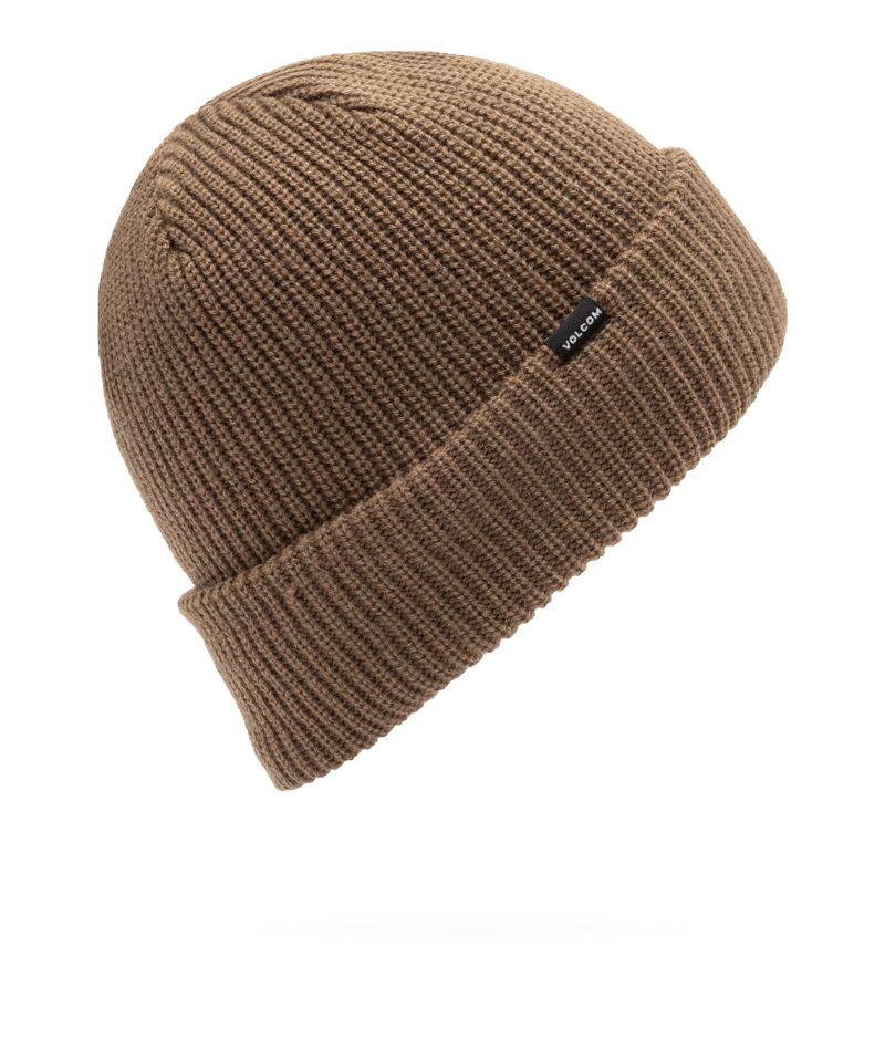 Volcom Mens Sweep Lined Beanie - Teak #color_teak