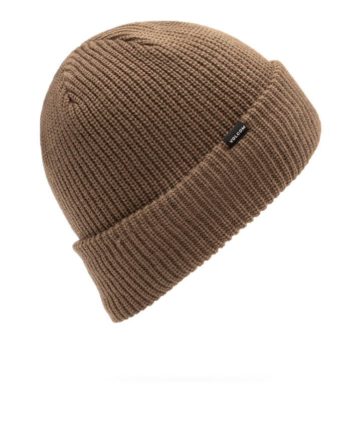 Volcom Mens Sweep Lined Beanie - Teak 