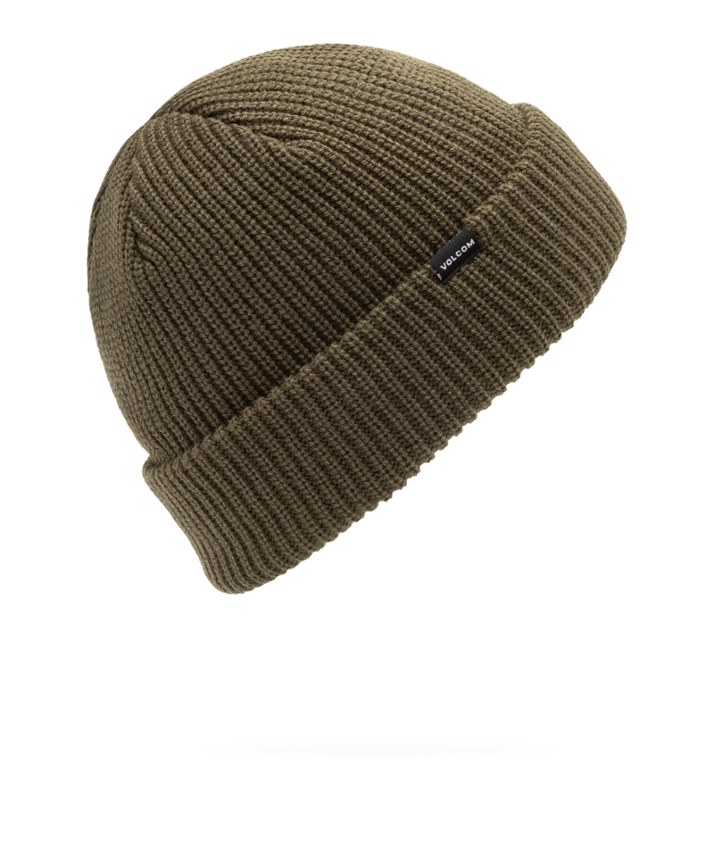 Volcom Mens Sweep Beanie - Dkgreen 