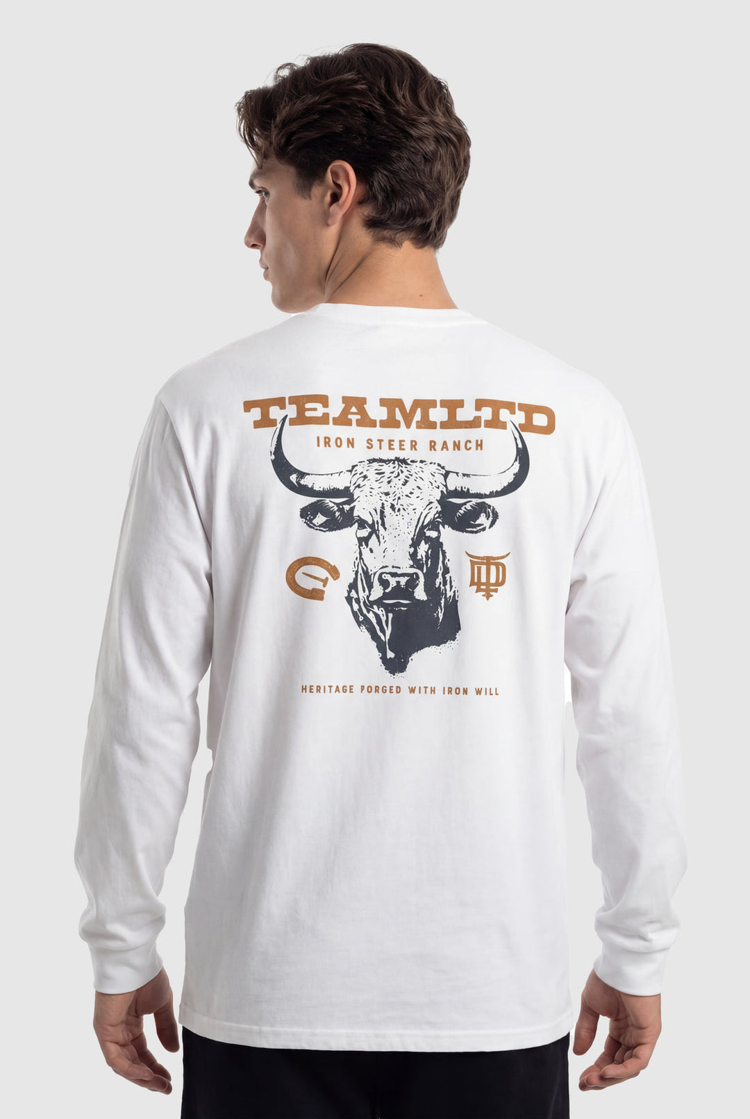 TEAMLTD Mens Iron Steer Long Sleeve