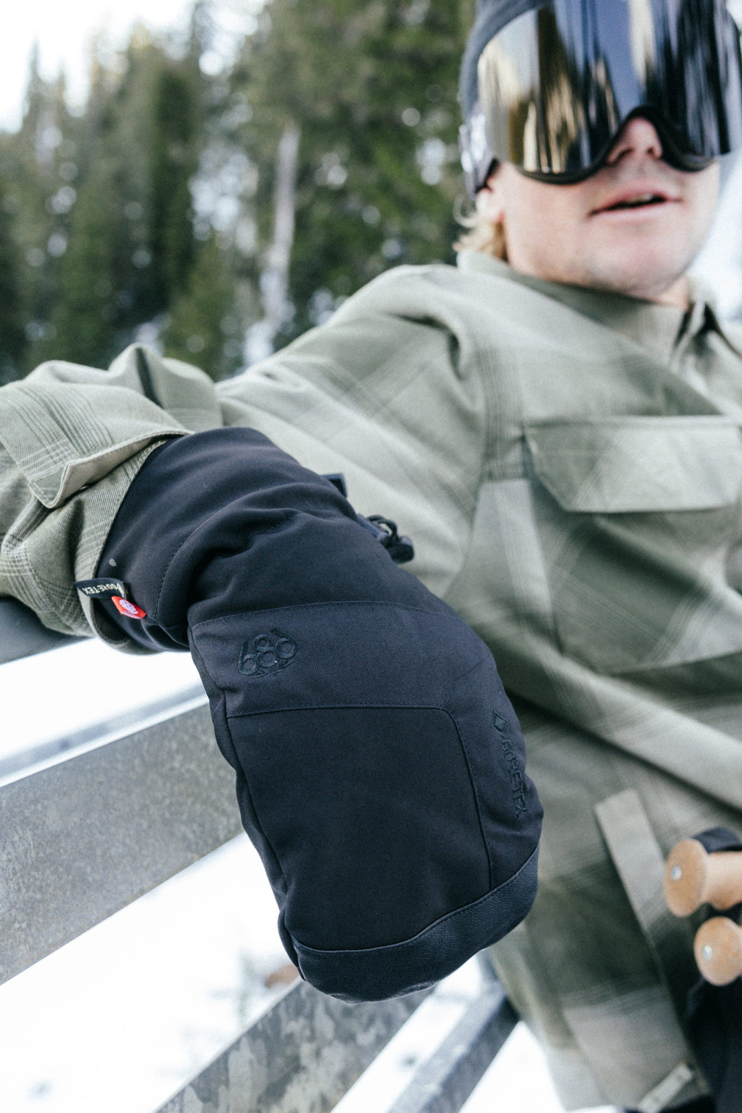 686 Mens Gore-Tex Linear Mitt