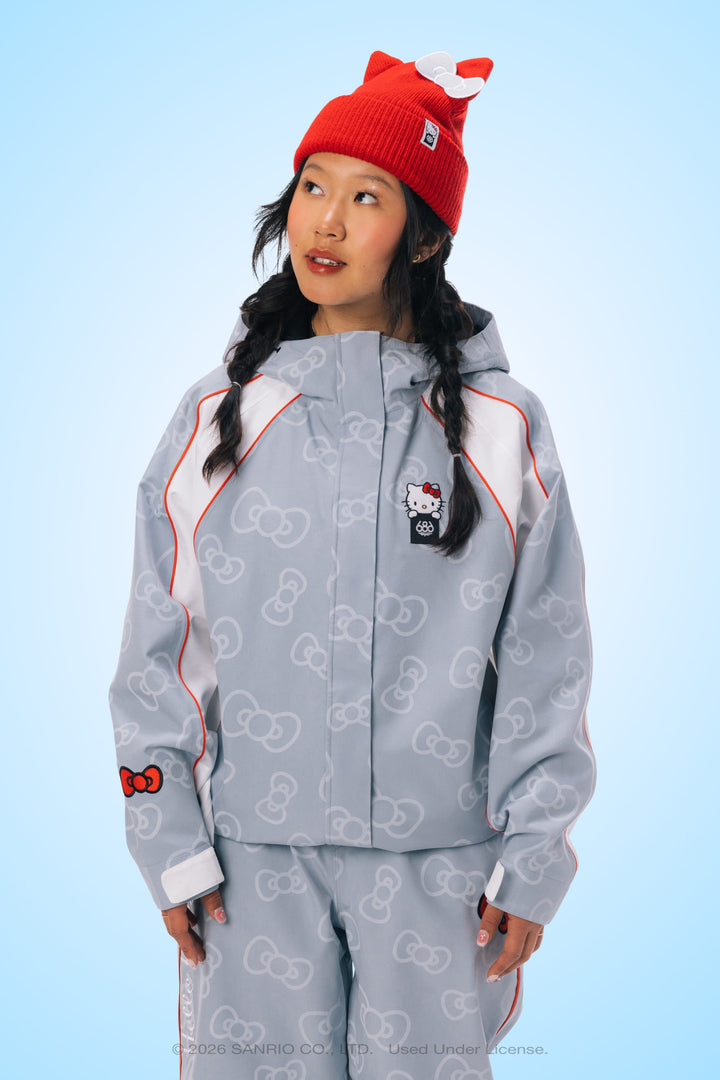 686 Womens Hello Kitty Lil Bow Shell Jacket