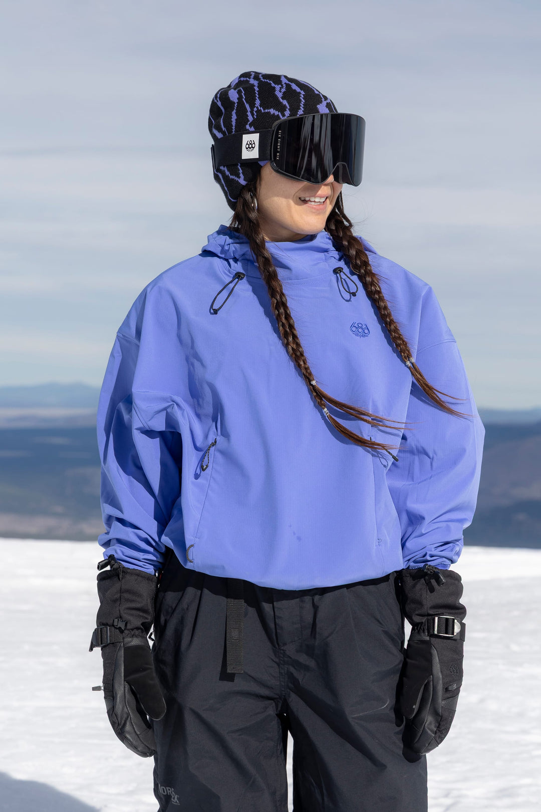 686 Womens Waterproof Team Crop Hoody