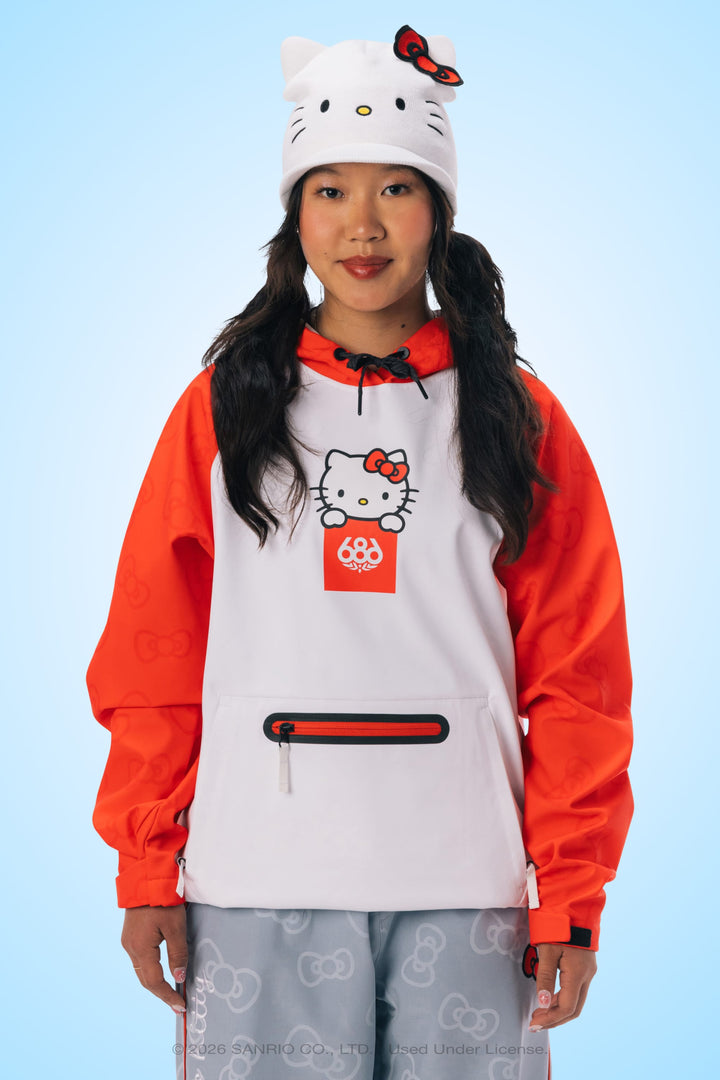 686 Womens Hello Kitty Waterproof Hoody
