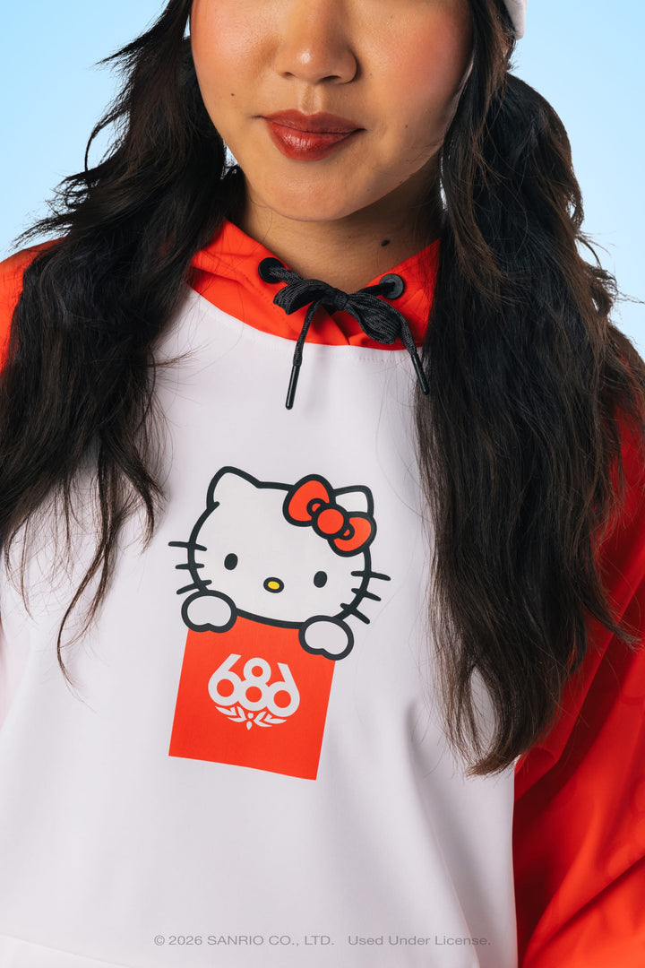 686 Womens Hello Kitty Waterproof Hoody