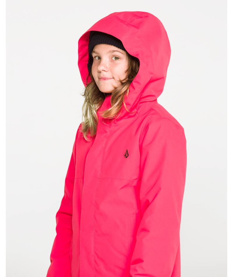 Volcom Kids Sass'N'Frass Ins Jacket - Bright Cherry #color_bright-cherry