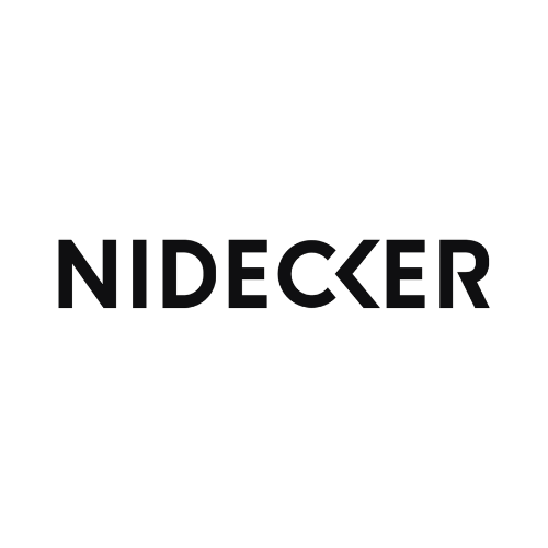 Nidecker logo in black on a white background
