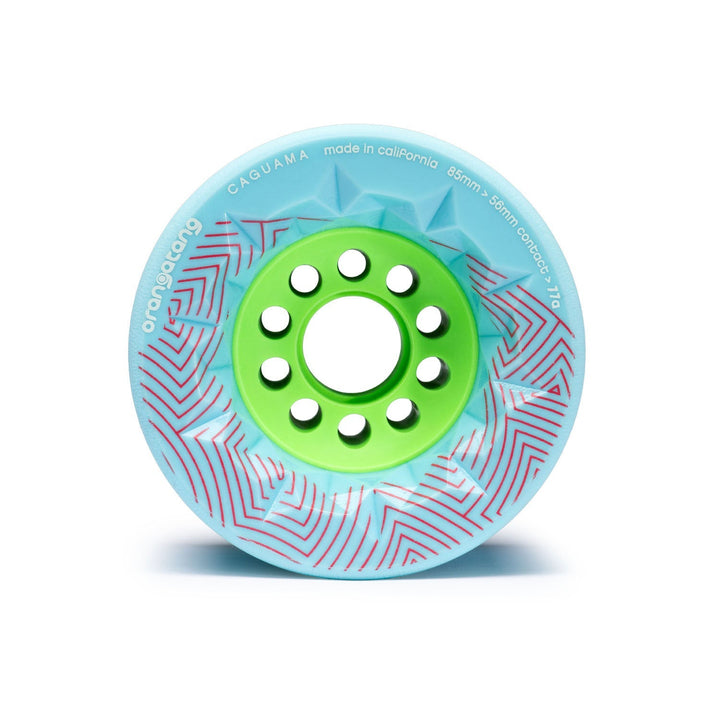 Orangatang Caguama Wheels  | Blue 77A 85Mm