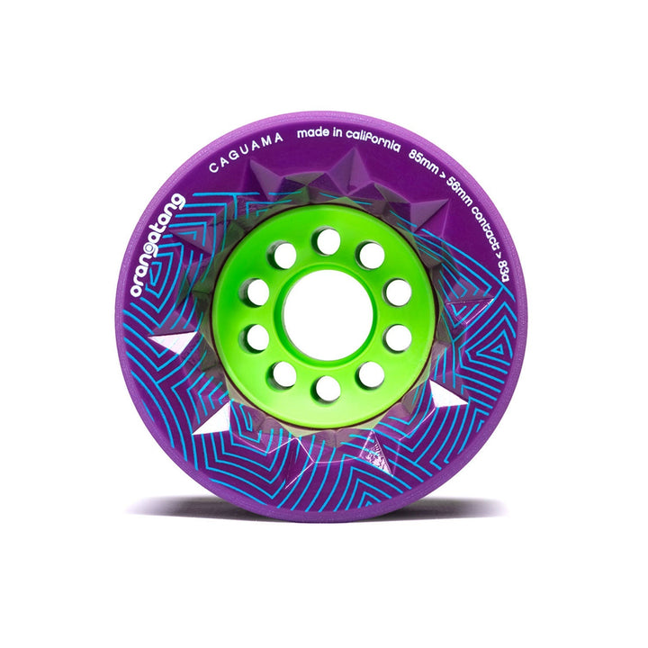 Orangatang Caguama Wheels | Purple 83A 85mm