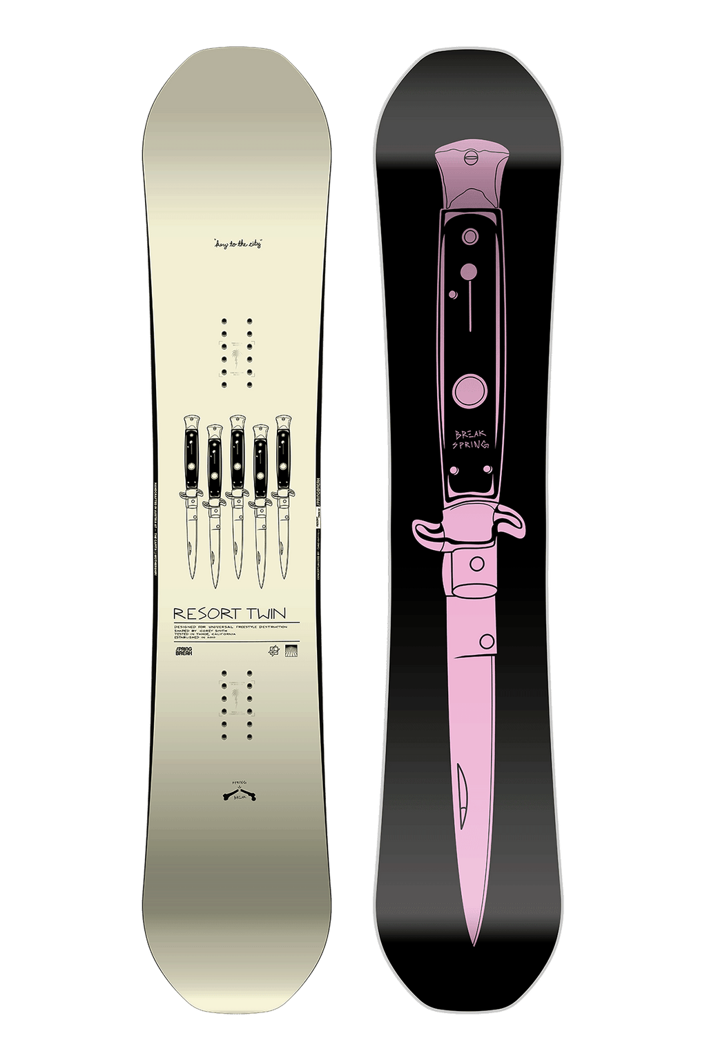 Capita Mens Sb Resort Twin Snowboard