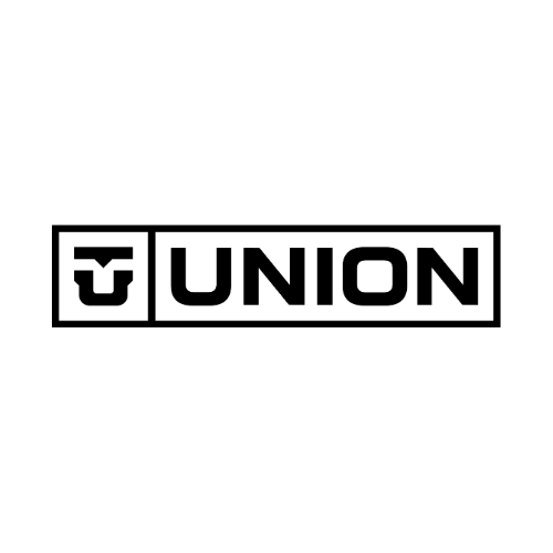 Union logo with a stylized 'U' on a white background