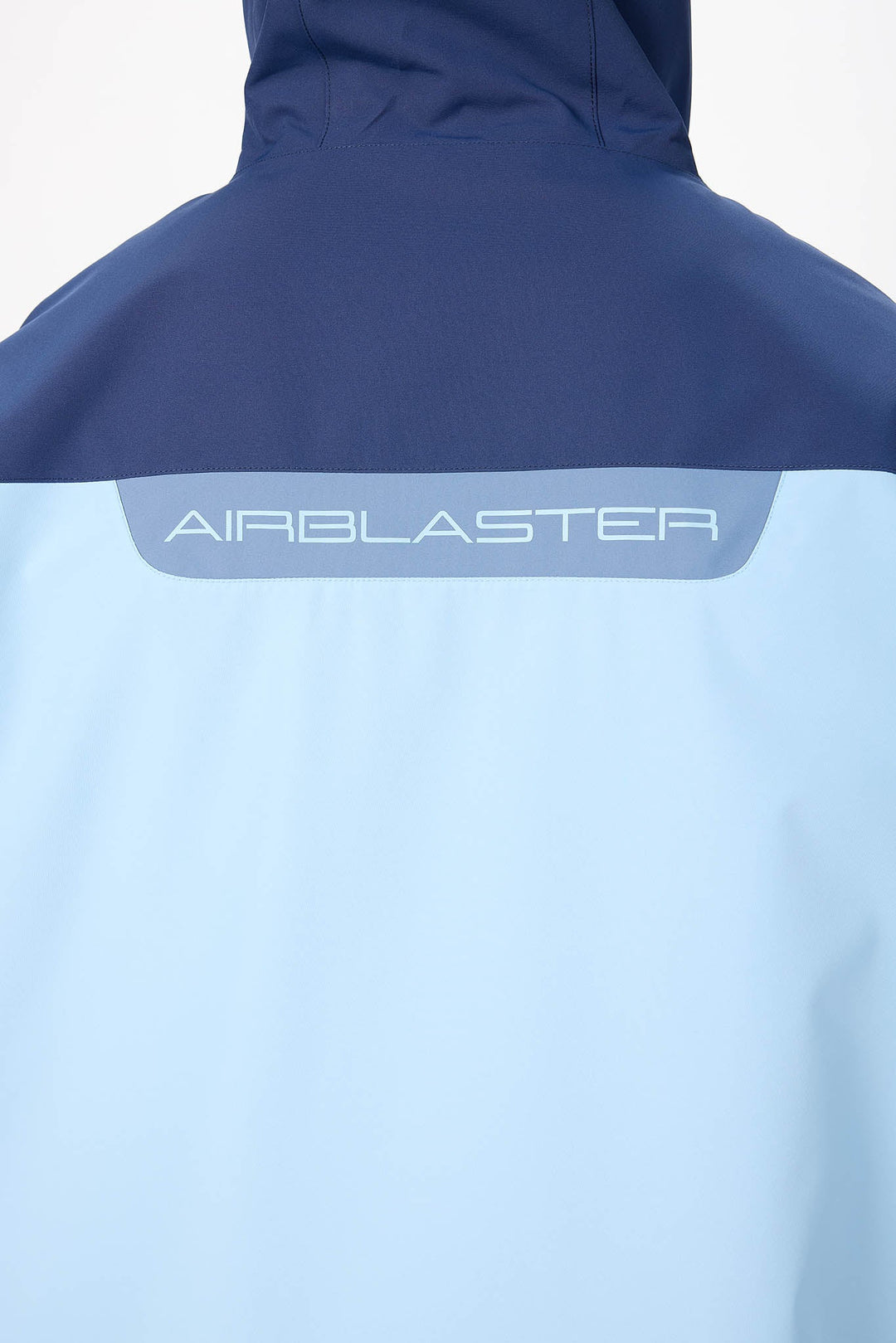 Blue and light blue jacket with &