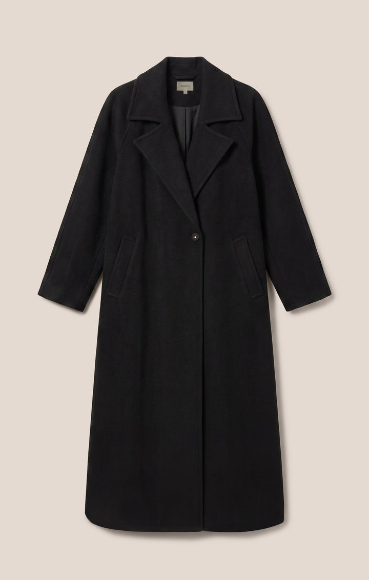 Z Supply Women’s Crosby Cocoon Coat in Black, additional view