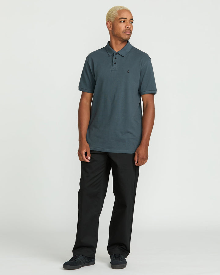 Volcom Sitestone Short Sleeve Polo (Men&