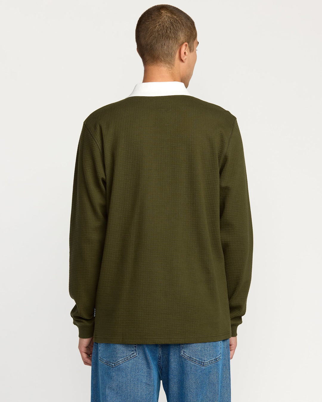 Volcom Curbstone Long Sleeve Polo (Men&