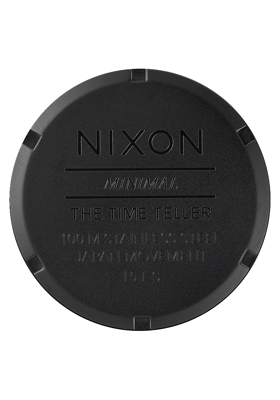 Nixon Time Teller | Matte Black/Gold