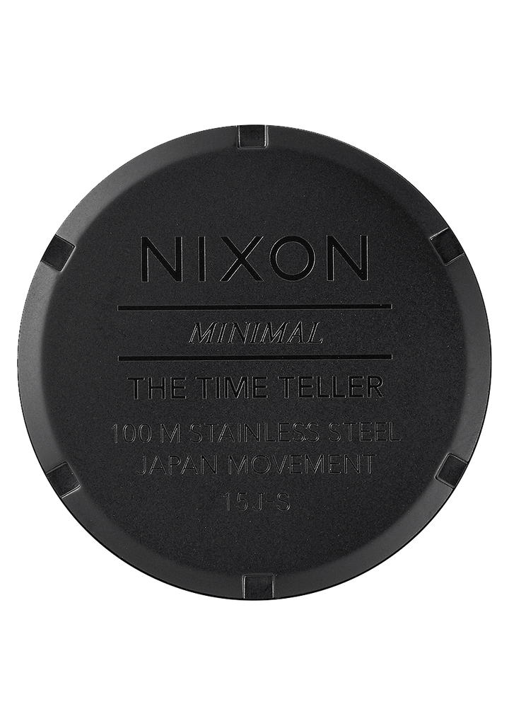Nixon Time Teller | Matte Black/Gold