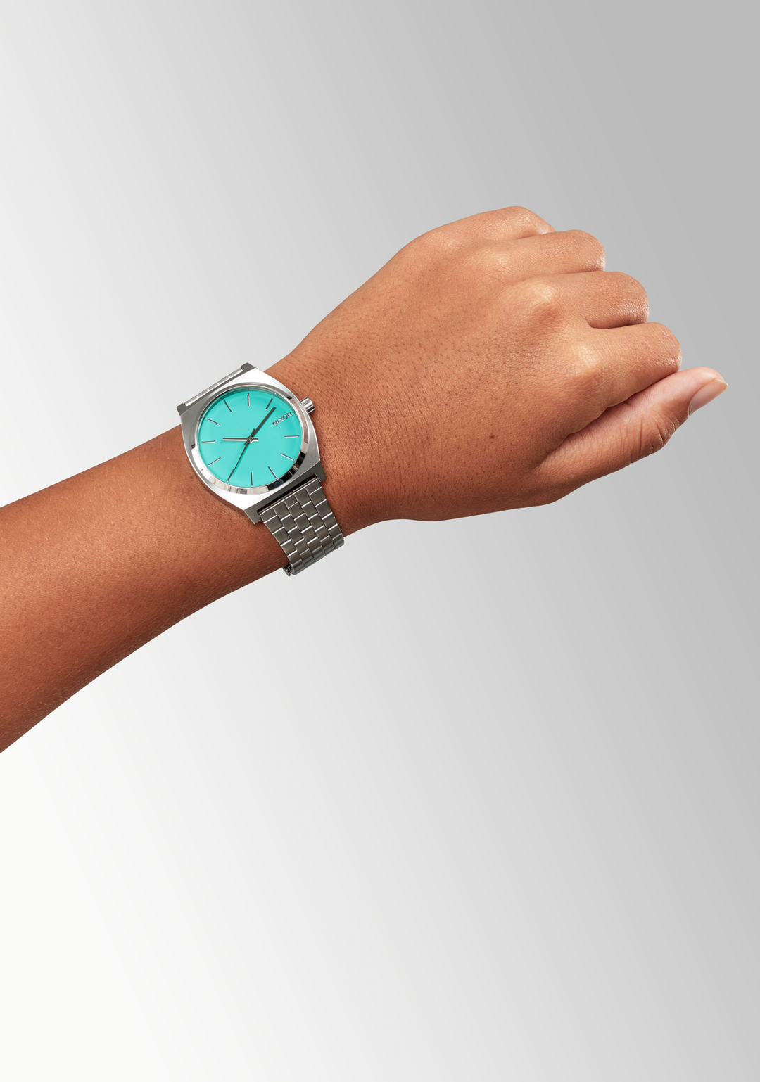 Nixon Time Teller | Silver/Turquoise