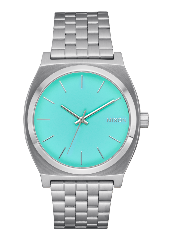 Nixon Time Teller | Silver/Turquoise