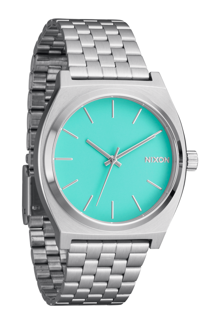 Nixon Time Teller | Silver/Turquoise