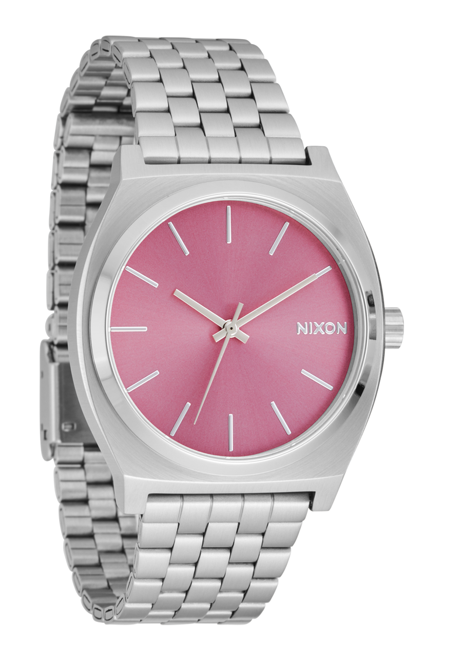 Nixon Time Teller | Silver/Pink