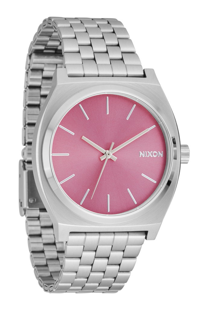 Nixon Time Teller | Silver/Pink