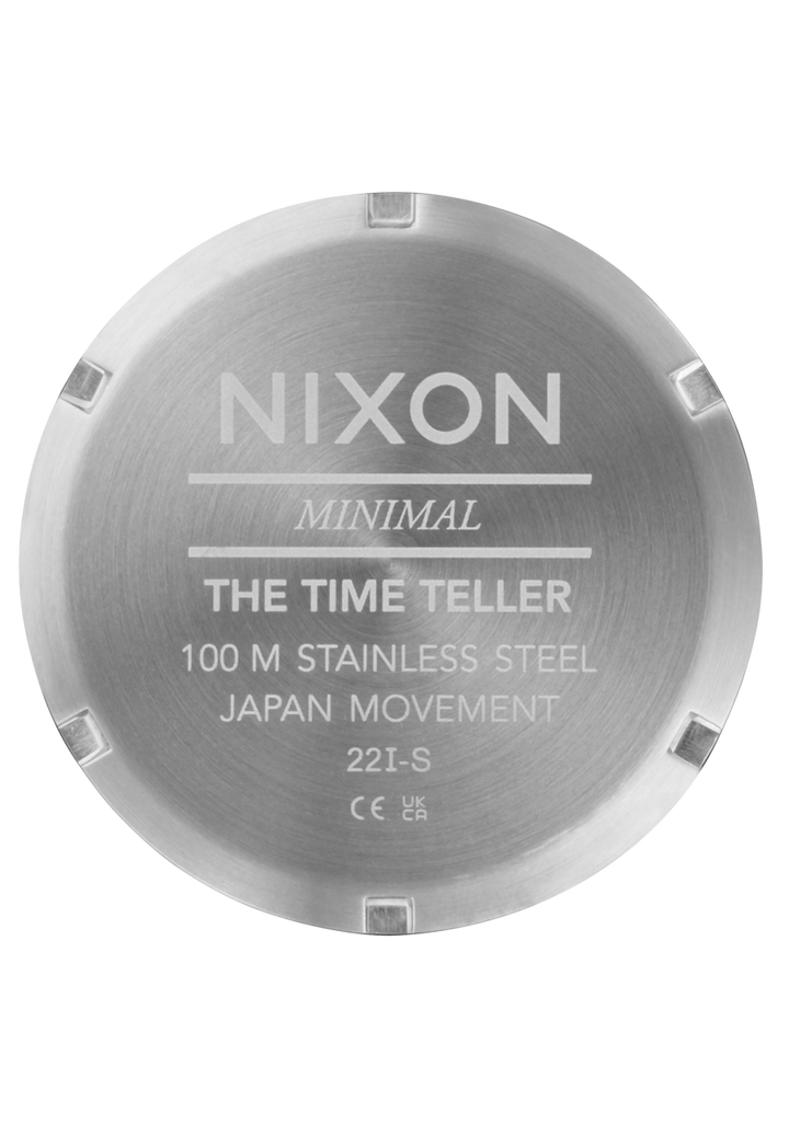 Nixon Time Teller | Silver/Pink