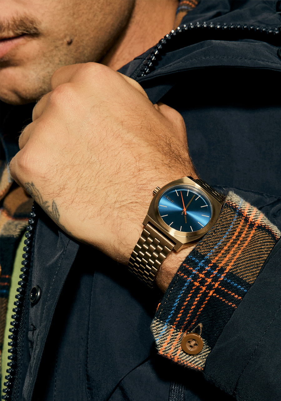 Nixon Time Teller | Desert Gold/Arles Blue