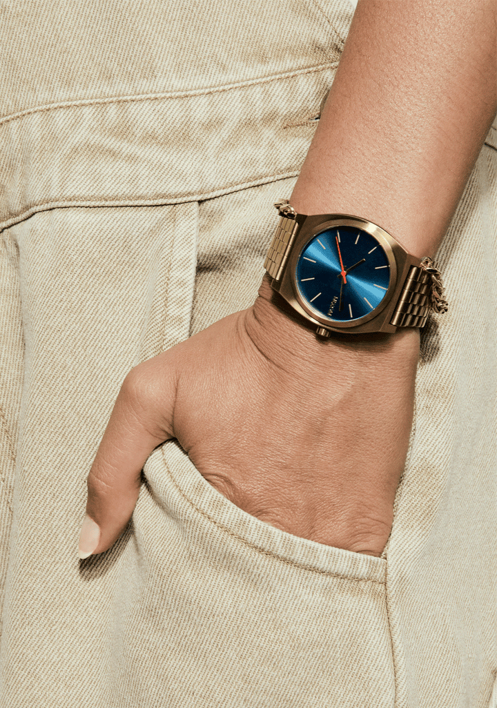 Nixon Time Teller | Desert Gold/Arles Blue