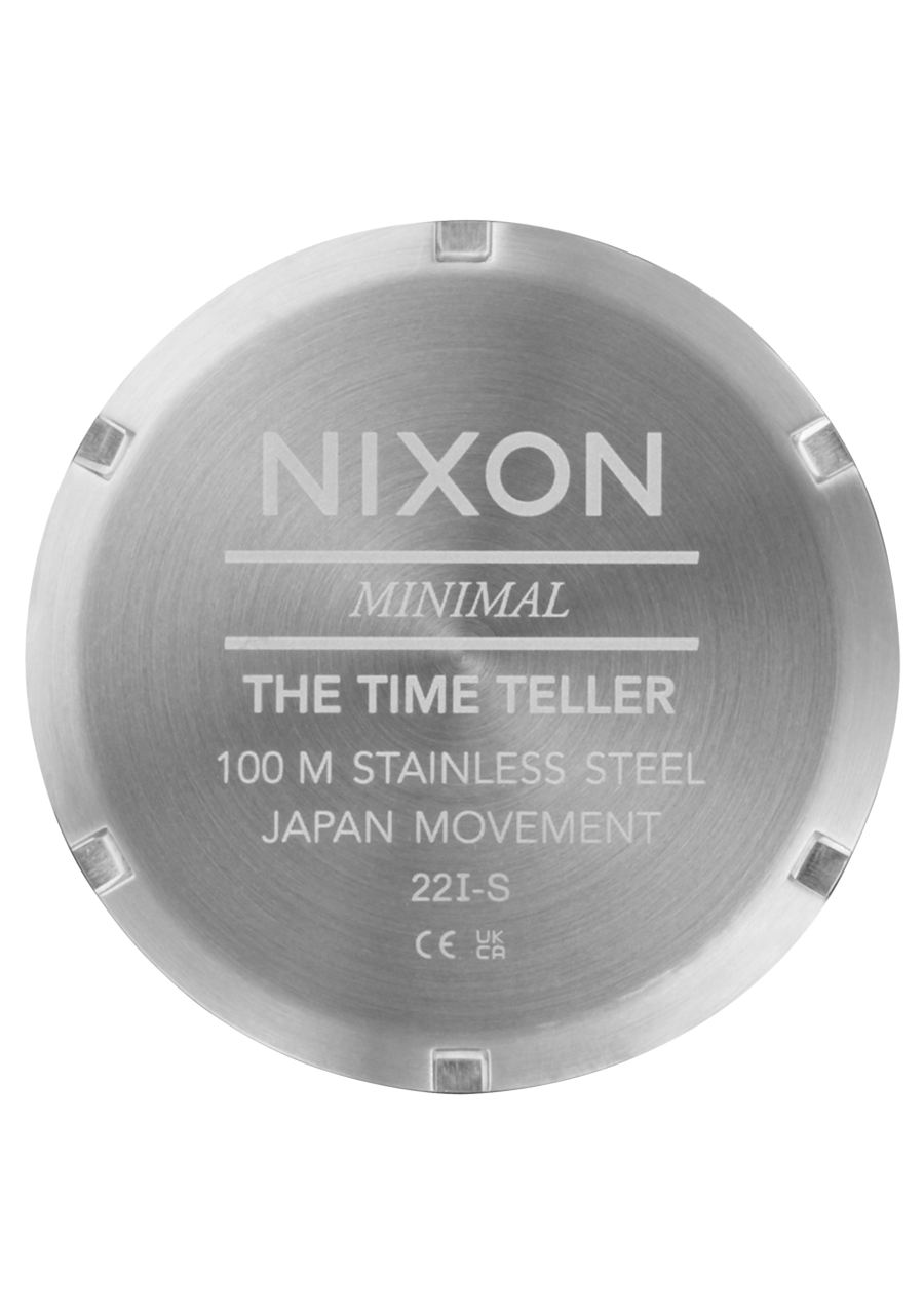 Nixon Time Teller | Silver/Dawn