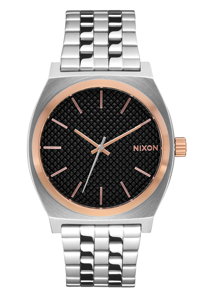 Nixon Time Teller | Silver/Rose Gold/Black