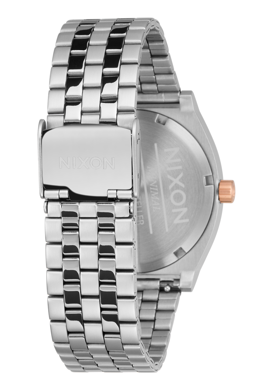 Nixon Time Teller | Silver/Rose Gold/Black