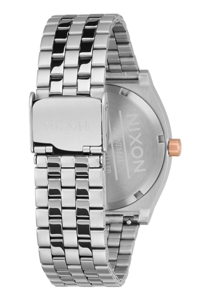 Nixon Time Teller | Silver/Rose Gold/Black
