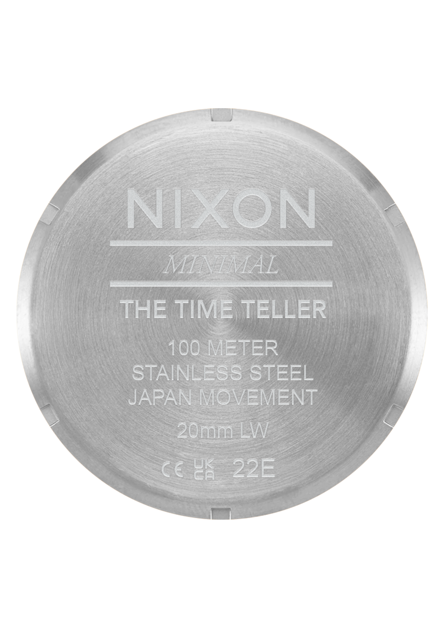 Nixon Time Teller | Silver/Rose Gold/Black