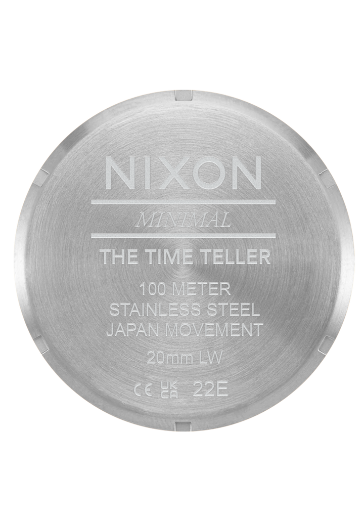 Nixon Time Teller | Silver/Rose Gold/Black
