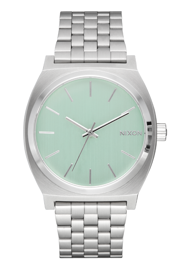 Nixon Time Teller | Silver/Pistachio