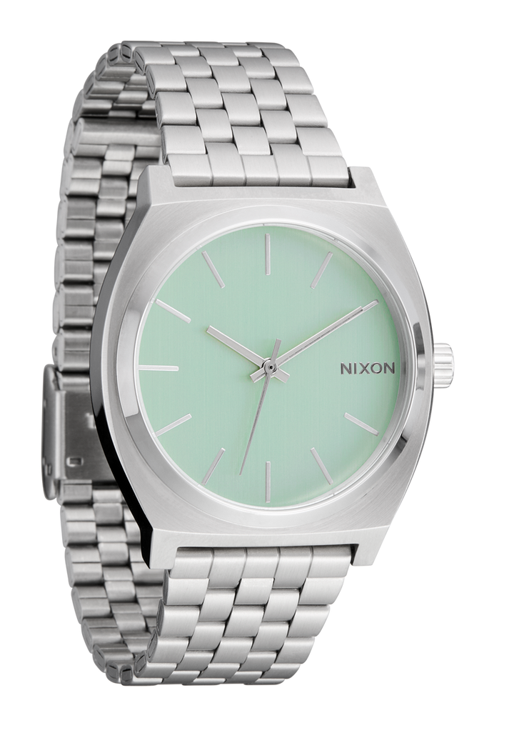 Nixon Time Teller | Silver/Pistachio