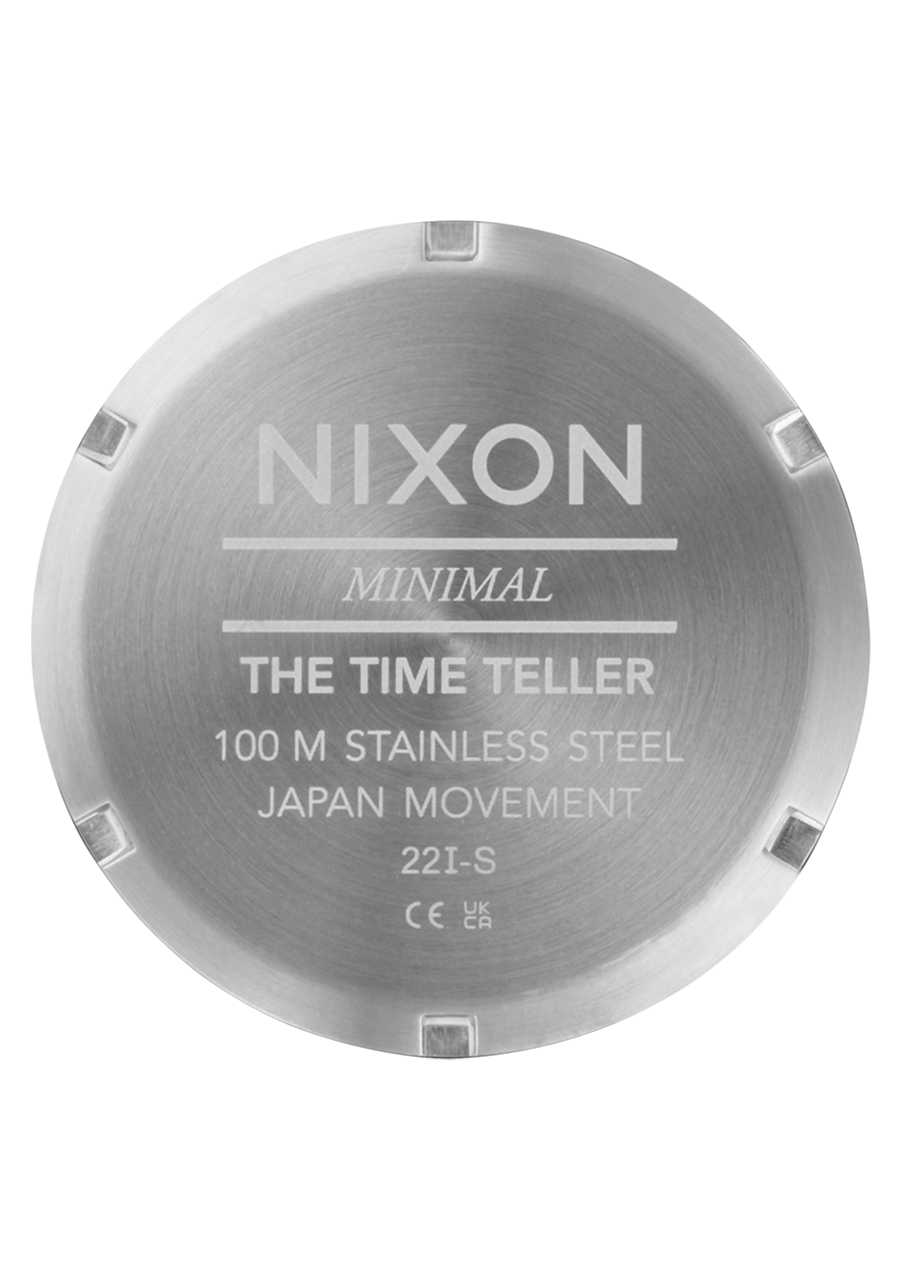 Nixon Time Teller | Silver/Pistachio