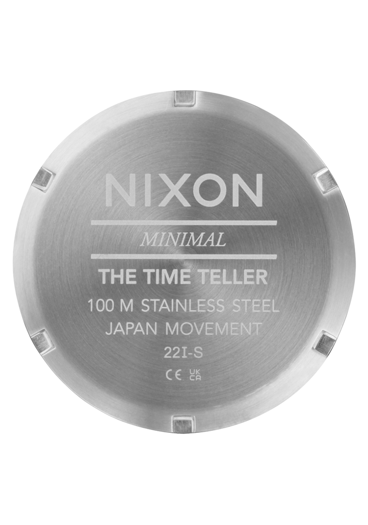 Nixon Time Teller | Silver/Pistachio