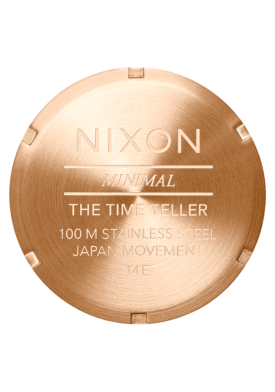 Nixon Time Teller | All Rose Gold