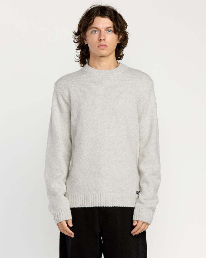Volcom Edmonder II Sweater (Mens) | Dirty White