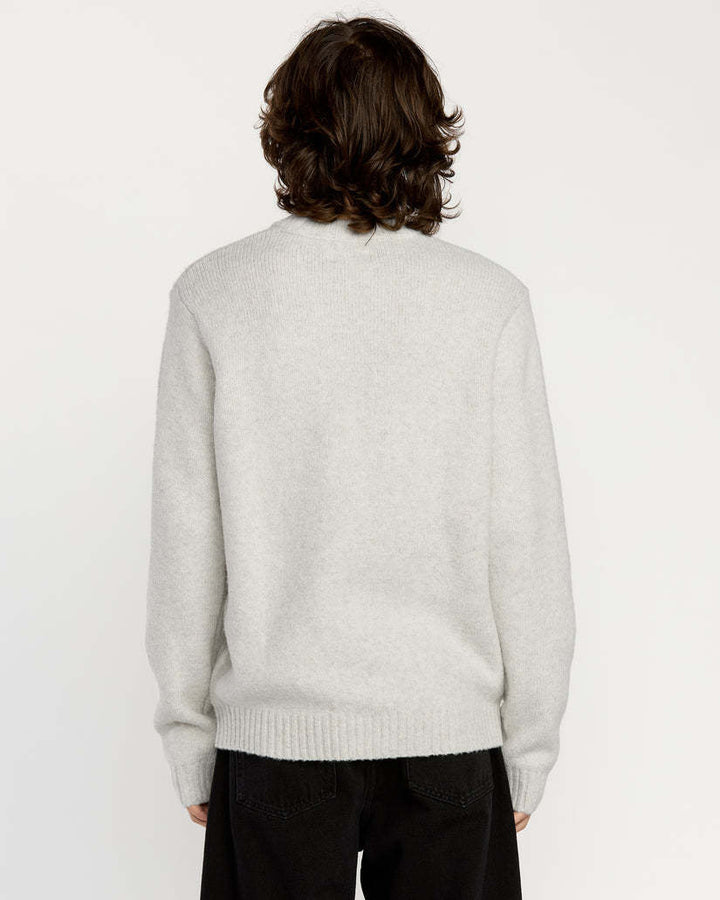 Volcom Edmonder II Sweater (Mens) | Dirty White