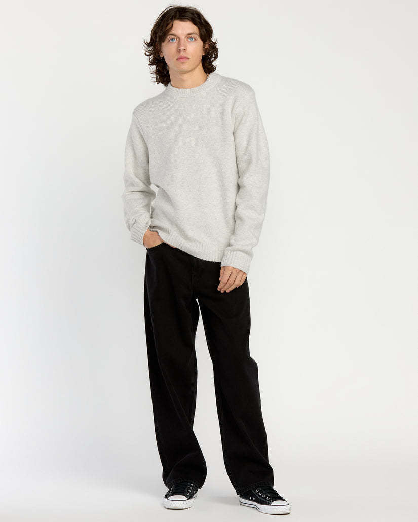 Volcom Edmonder II Sweater (Mens) | Dirty White